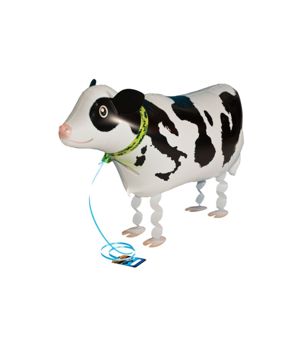 Vache ballon marcheur helium walking balloon ballon se promenant