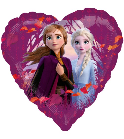 Ballon Reine des Neiges, Frozen II, Elsa, Ana, Olaf