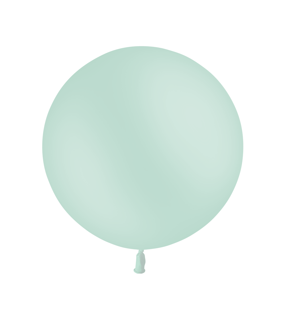 Ballon Latex Biodégradable - Vert Pastel – 60 cm