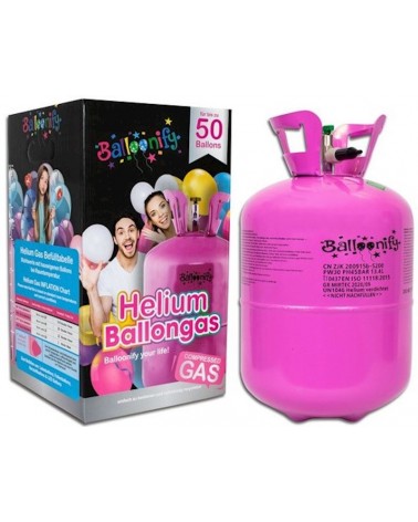 Bonbonne Jetable d'hélium pour 50 ballons - Ambiance Ballons Gland