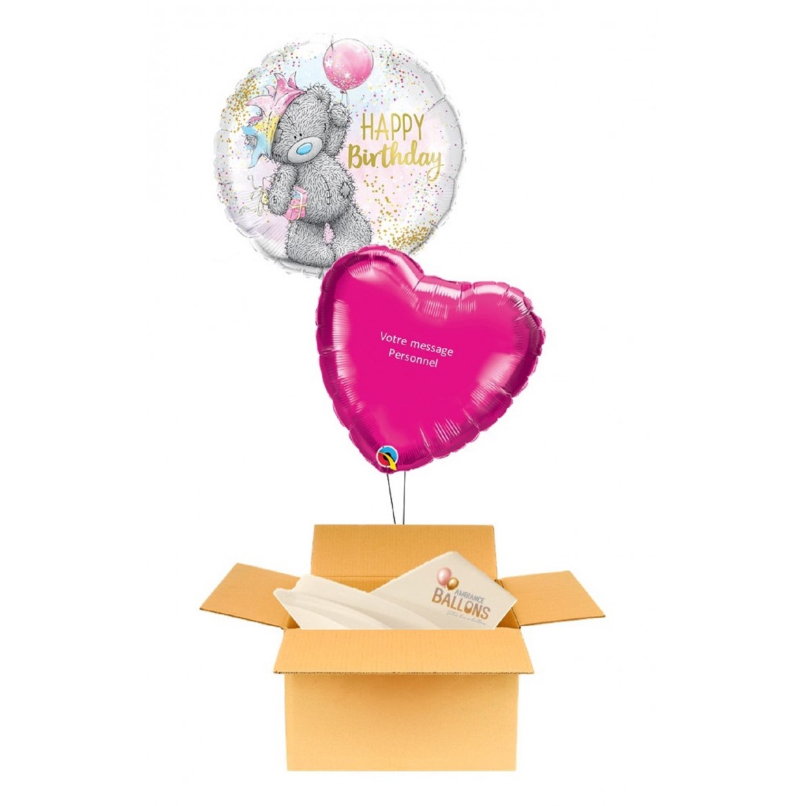 Ballon postal Joyeux anniversaire pour enfants