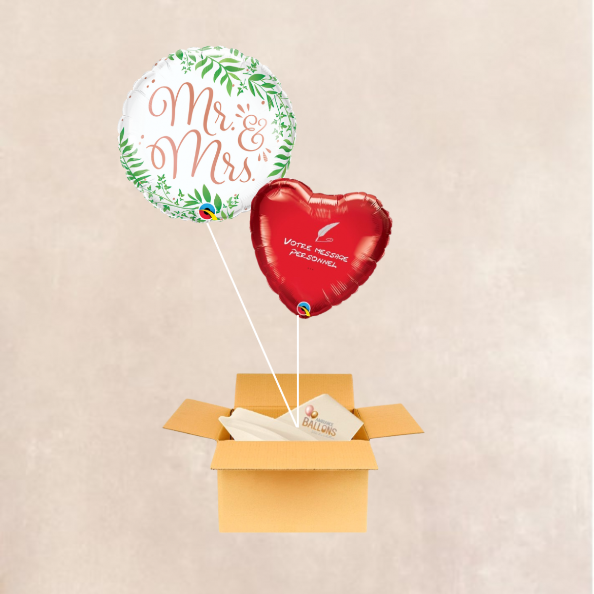 Ballon Postal Mariage : Faire votre demande