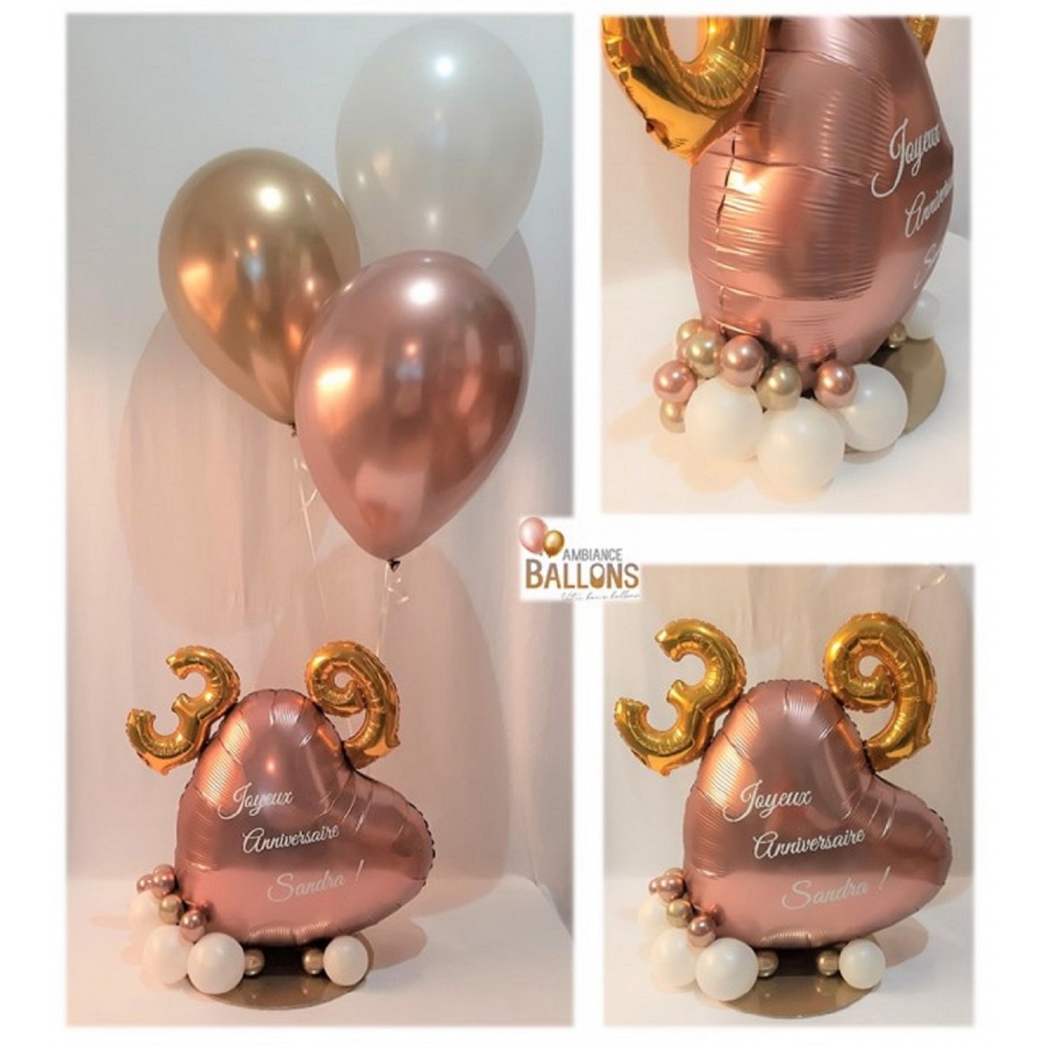 Bouquets de ballons Chiffres – BallonBallon Brussels