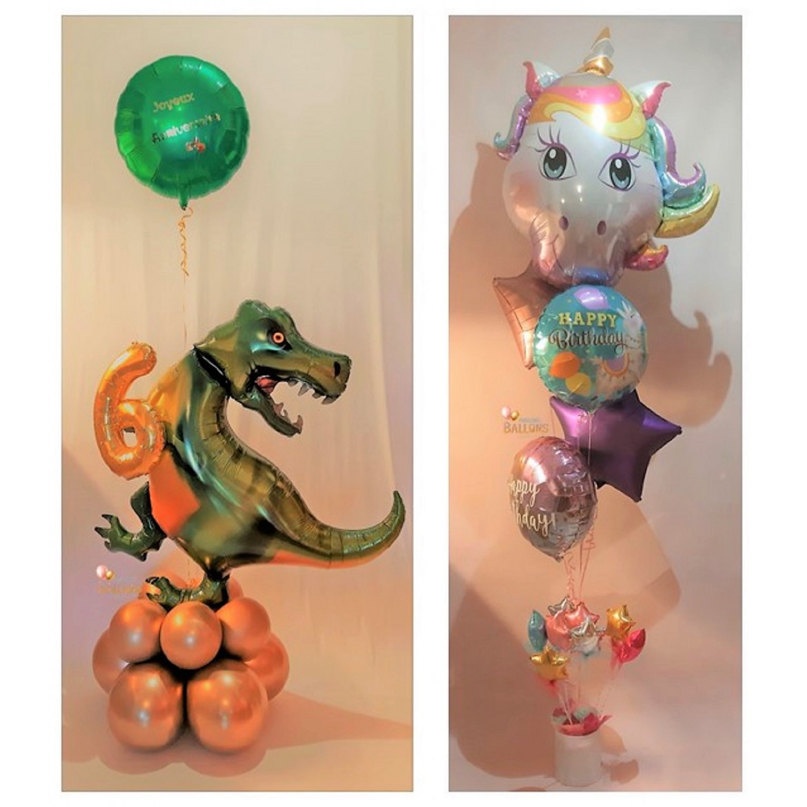 Composition de ballons à offrir - enfants